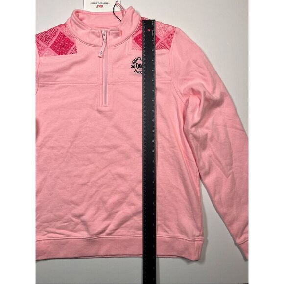 Vineyard Vines 144th Kentucky Derby 2018 Patchwork Shep Shirt Girls XL 16 NWT - Picture 6 of 9